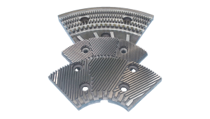 Disc Refinerfillings up to Ø1500 mm and 1000 Kg. In special material and special knifes